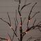 3ft. Pre-Lit Halloween Black Twig Artificial Tree with 80 Orange & Purple LED Lights